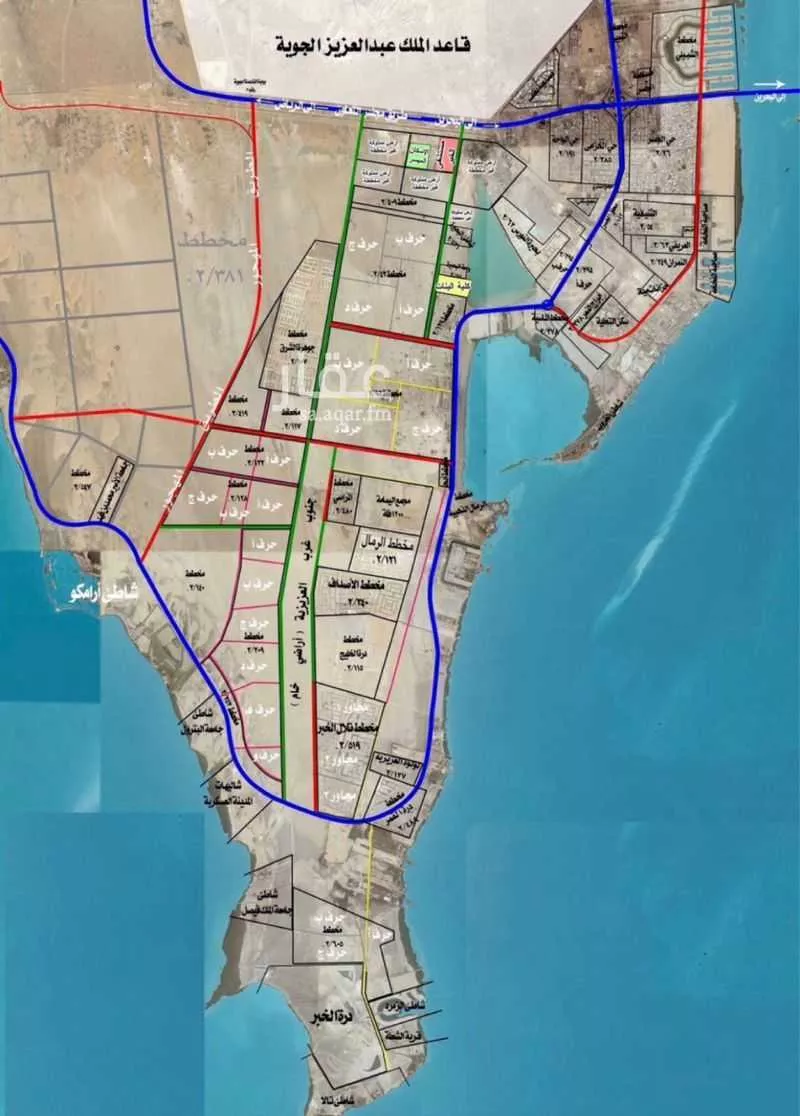 أرض 437 م² في العقيق