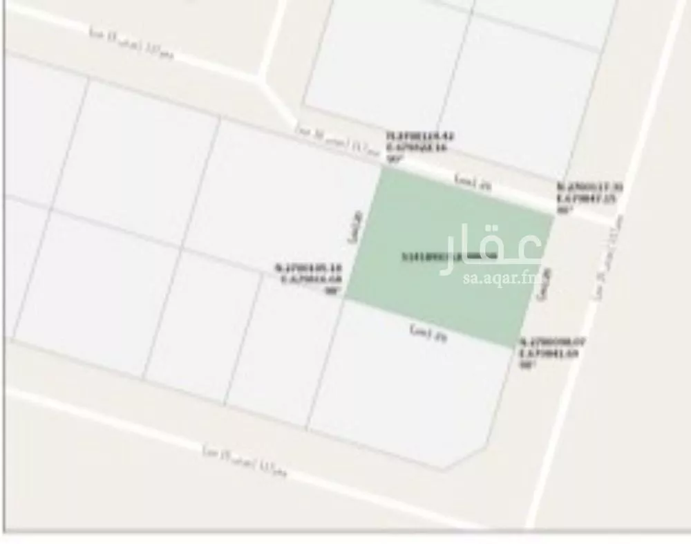 أرض 520 م² في عريض 2