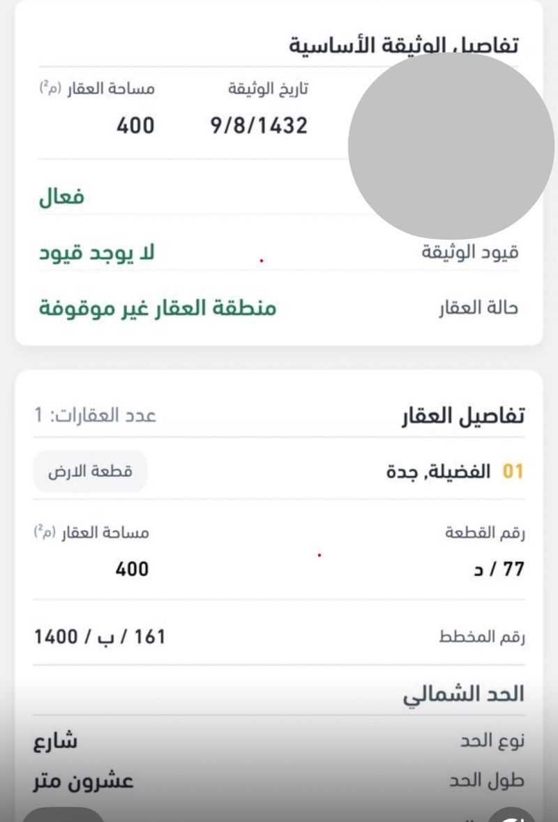 land in Al Fadeylah, Jeddah 8