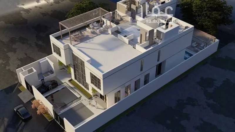 فيلا 7 غرف في الملقا 4