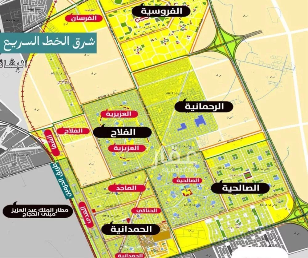 أرض 625 م² في الفلاح