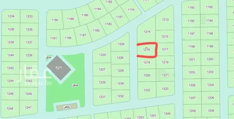 أرض 450 م² في جدة