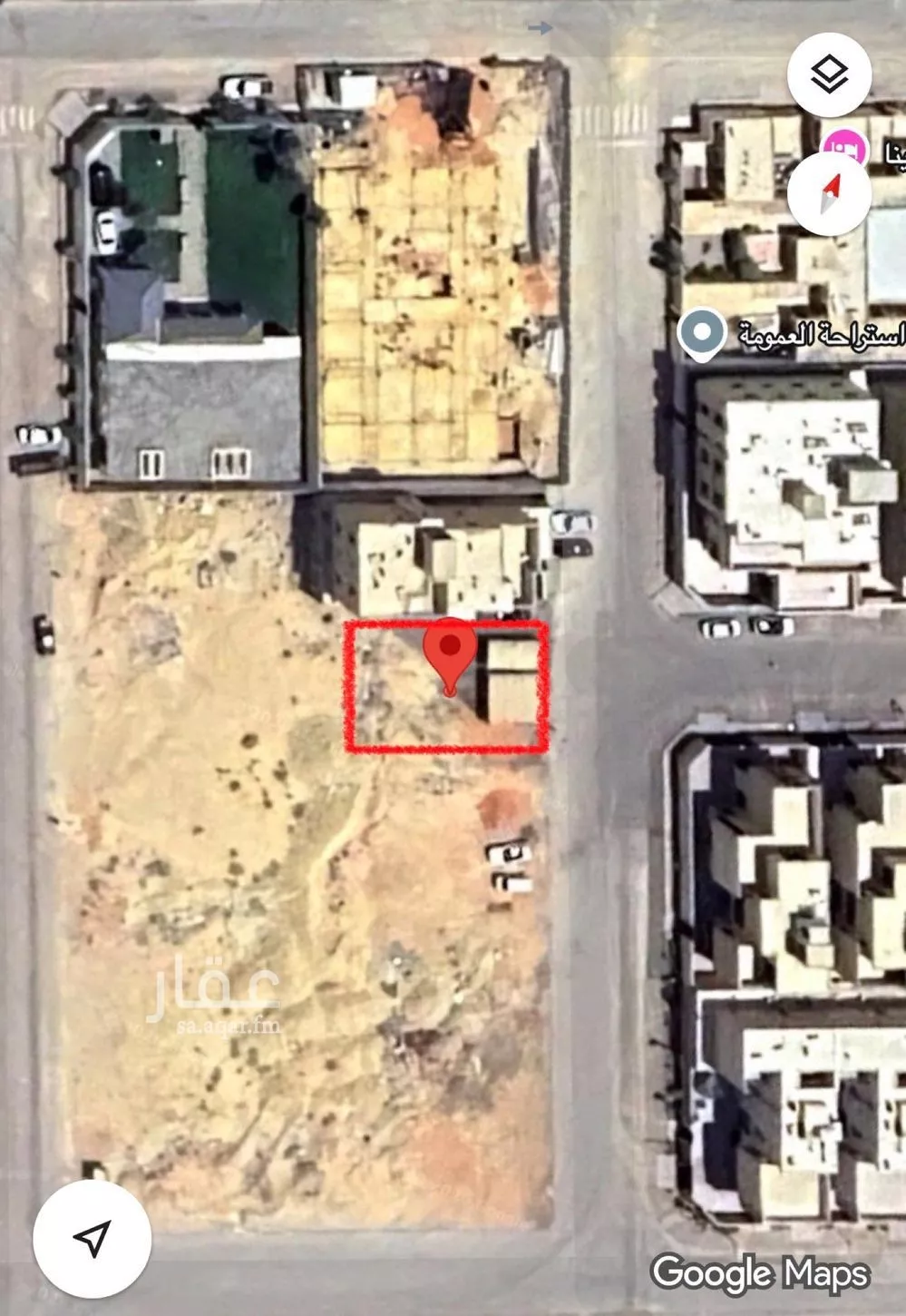 أرض 350 م² في النرجس