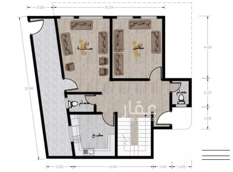 شقة 5 غرف في طويق، الرياض 17