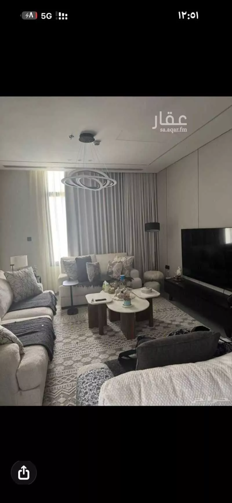 شقة 3 غرف في الرمال 2