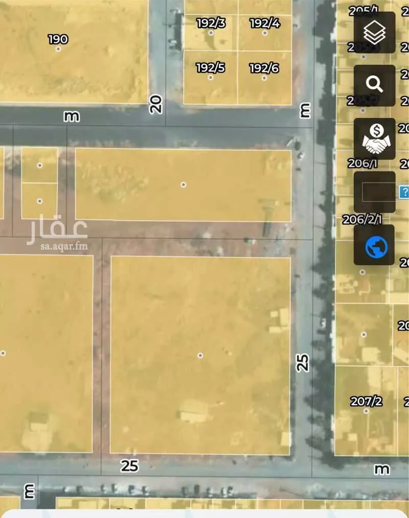 أرض 1800 م² في الشرق 4