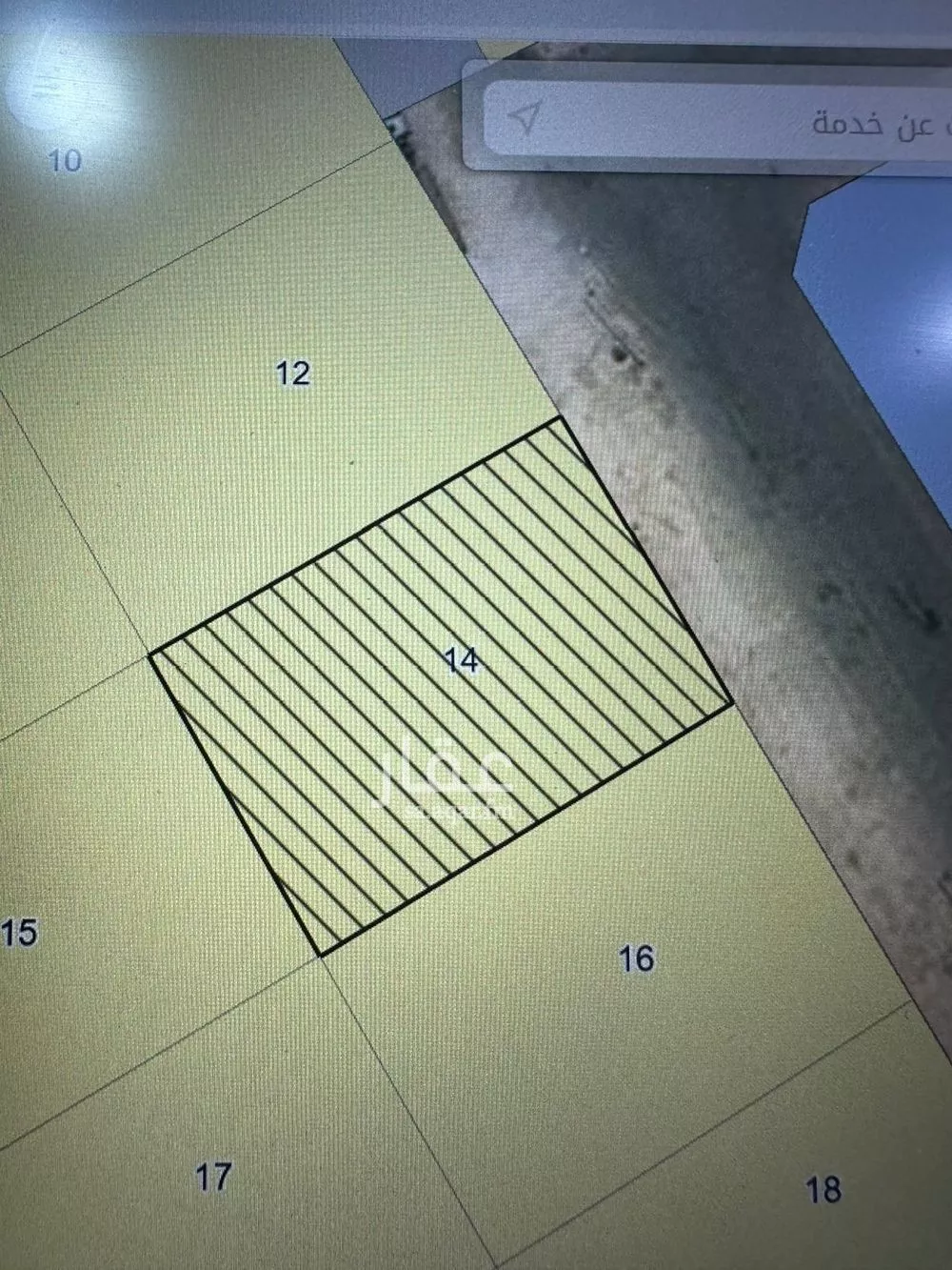 أرض 630 م² في الضباب