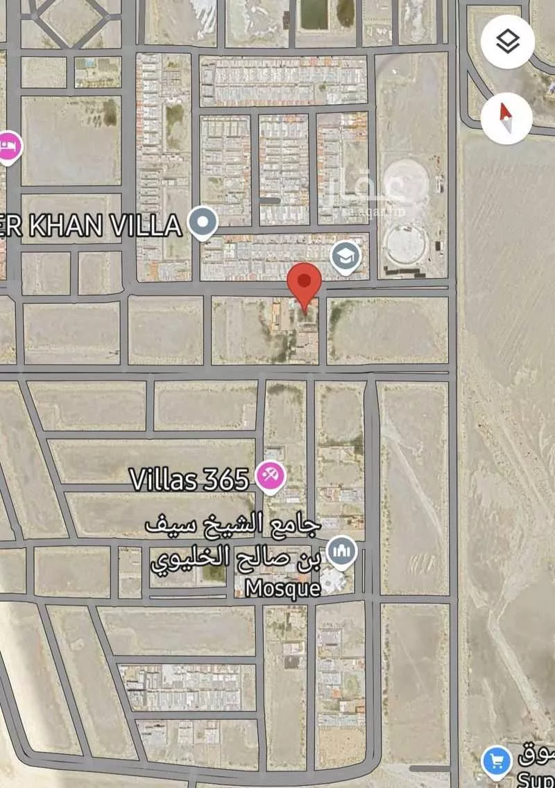 أرض 2400 م² في العقيق