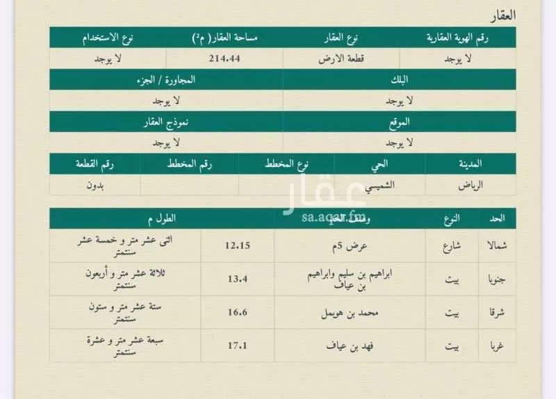 فيلا 5 غرف في الشميسي