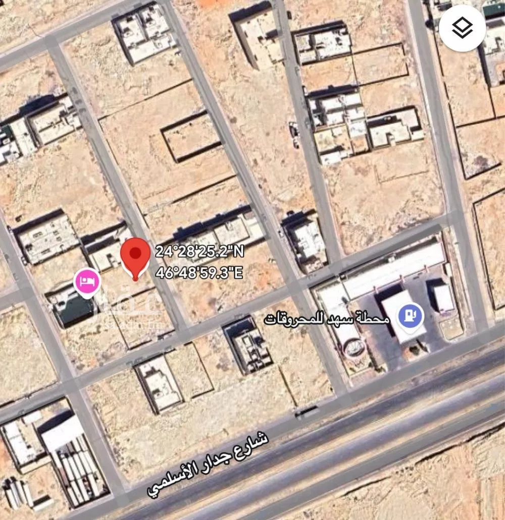 672 sqm land in Al Ghnamiah 2