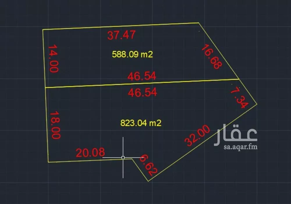 أرض 588 م² في بنبان 2