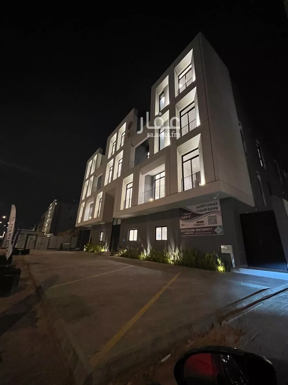 شقة 3 غرف في الملقا 4