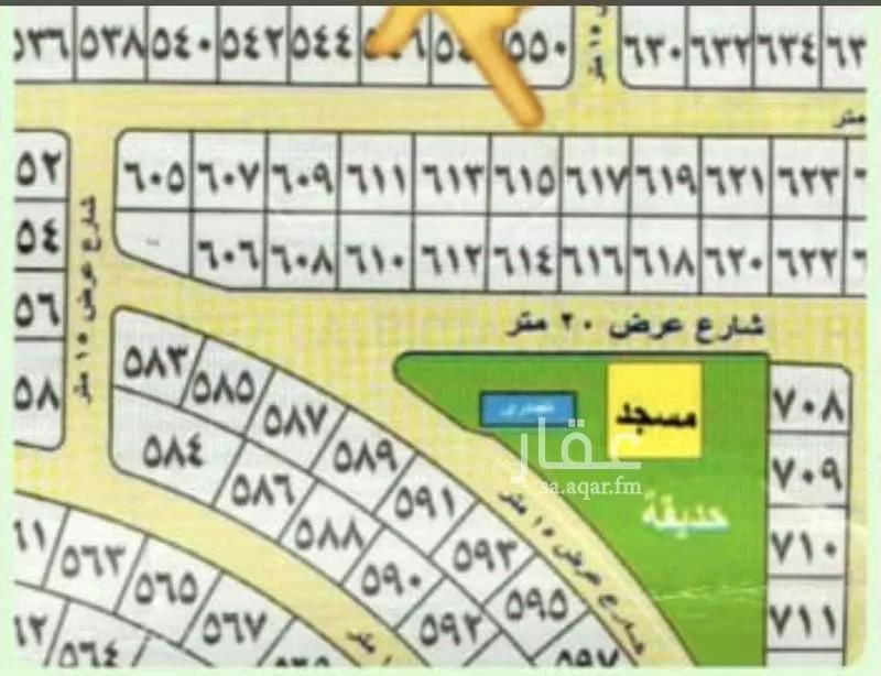 أرض 287 م² في الصوارى 2