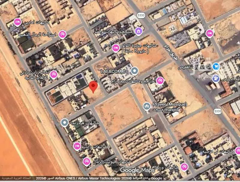 أرض 2750 م² في الرمال 2