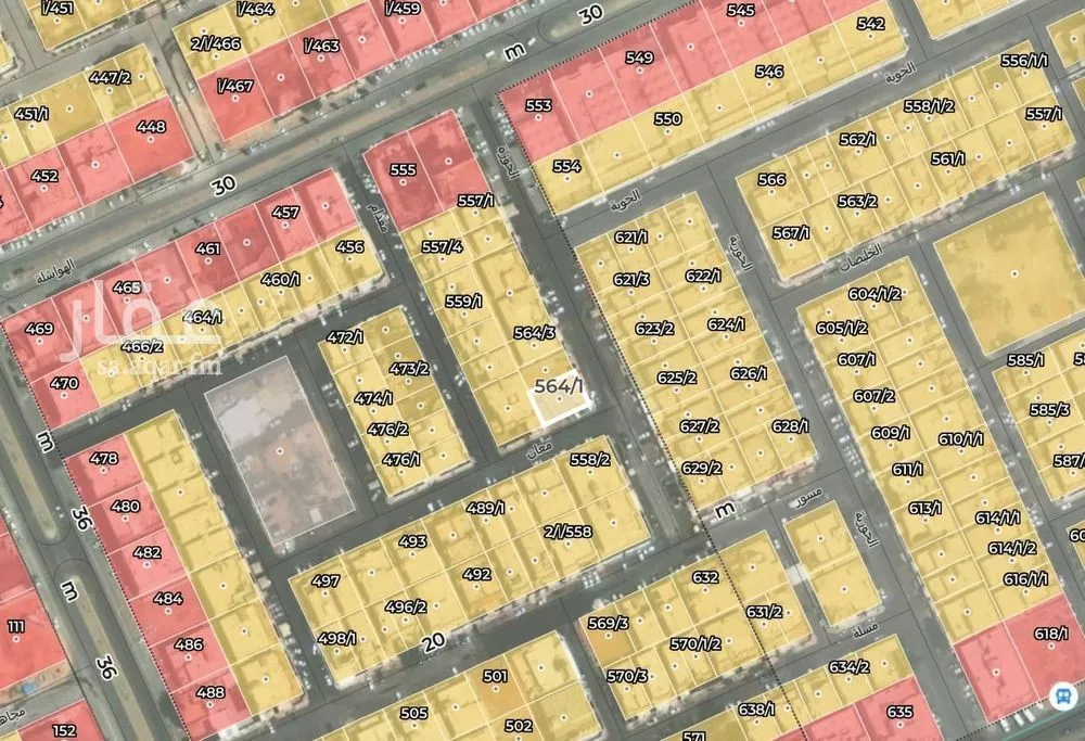 أرض 360 م² في اليرموك 2