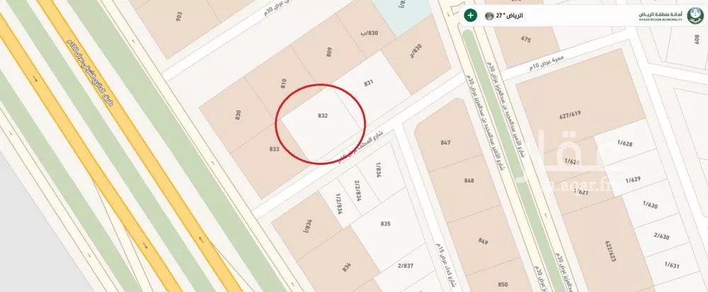 990 sqm land in Ar Rayan 3