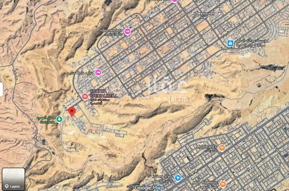 أرض 375 م² في المهدية 2