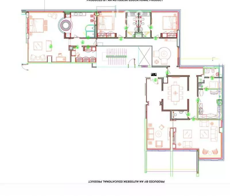 شقة 3 غرف في الشاطئ 2