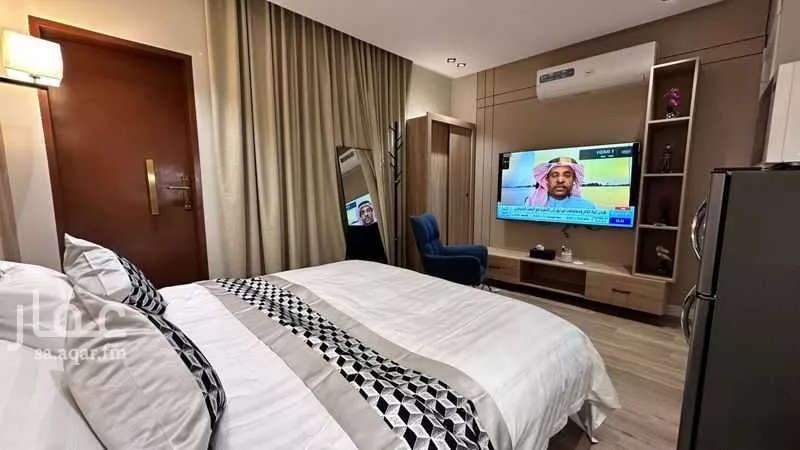 شقة 1 غرف في العقيق 2