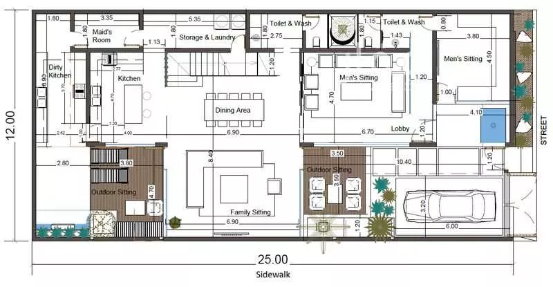 فيلا 4 غرف في الجنادرية 4