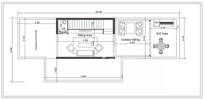 فيلا 4 غرف في الجنادرية 3