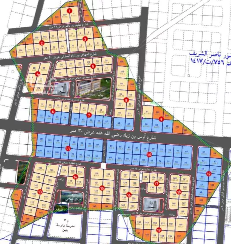 أرض 627 م² في عين الخيف 1