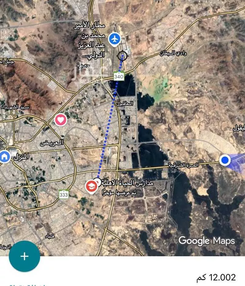 أرض 627 م² في عين الخيف 3