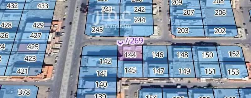 أرض 630 م² في الصالحية