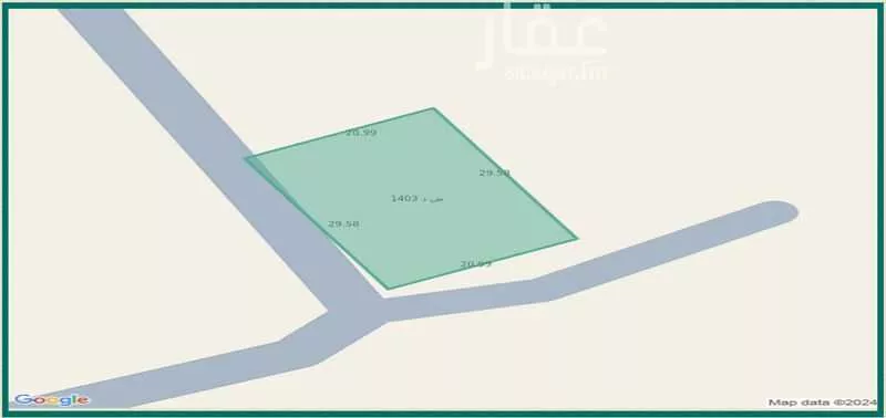 أرض 619 م² في الضباب 5