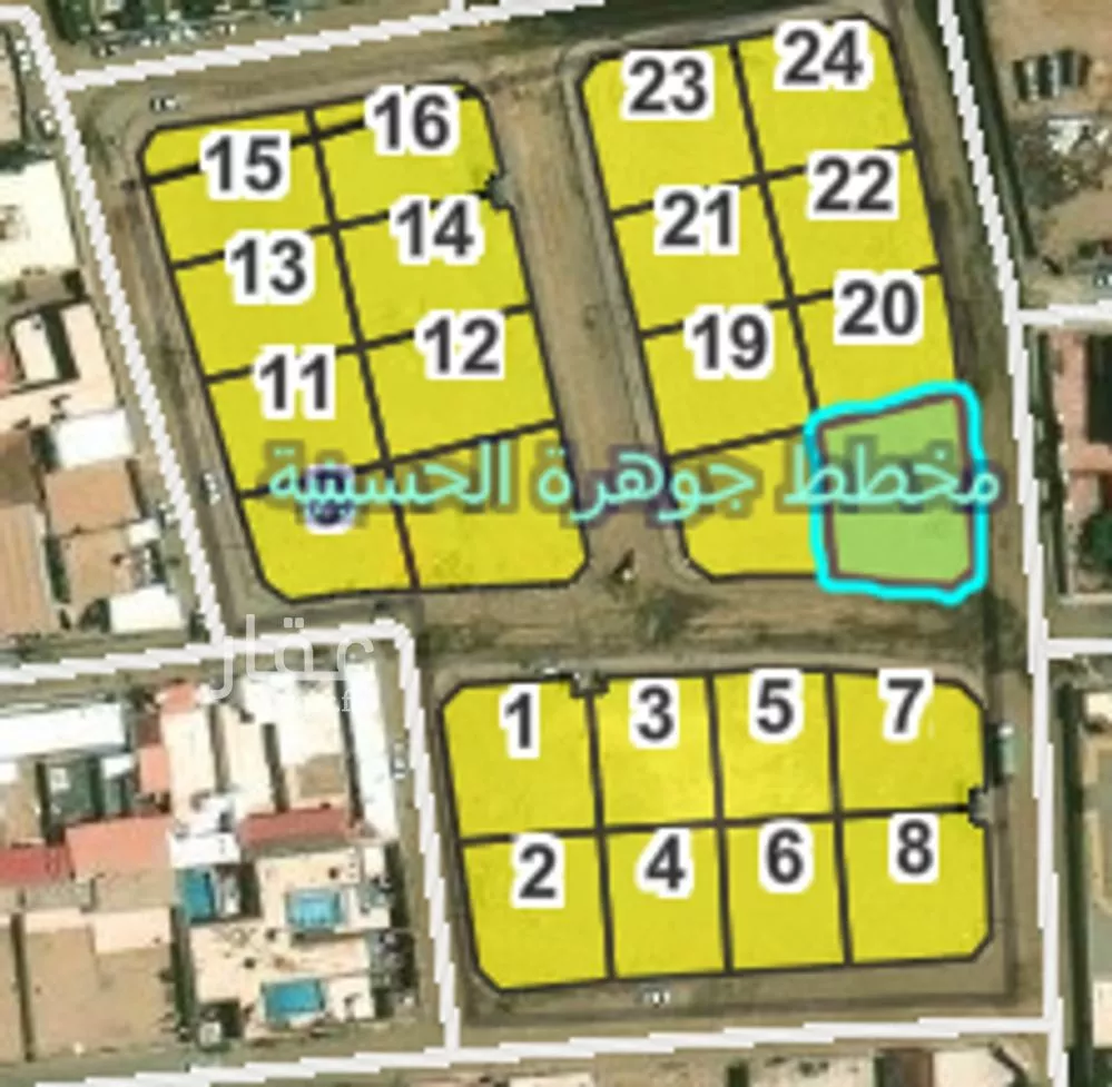 أرض 633 م² في العوالي 2