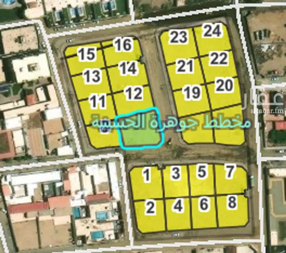 أرض 655 م² في العوالي 3