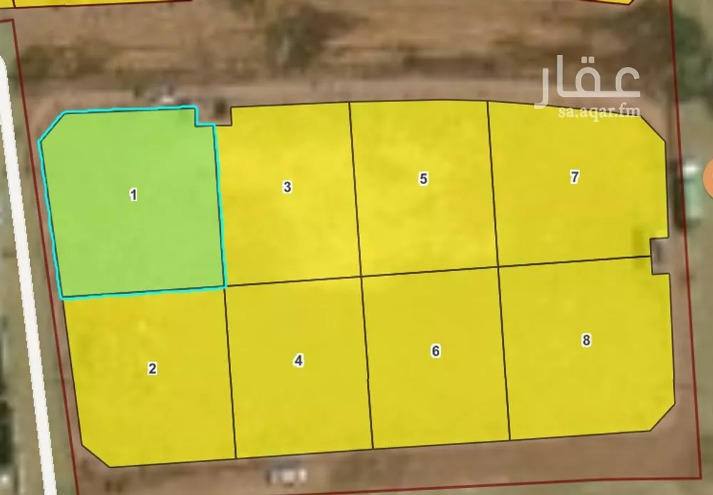 أرض 569 م² في العوالي 3