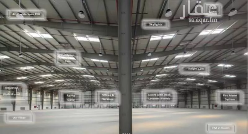 مستودع 34318 م² في البرية 5