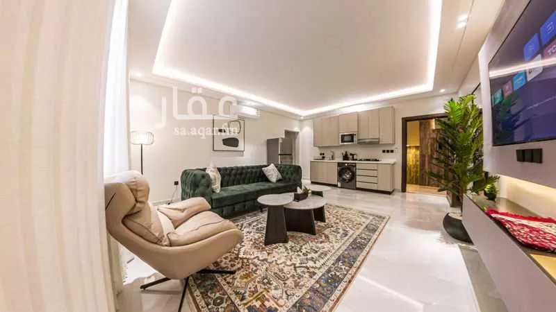 شقة 1 غرف في الروضة 1