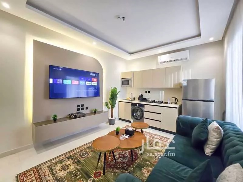 شقة 1 غرف في النرجس 4