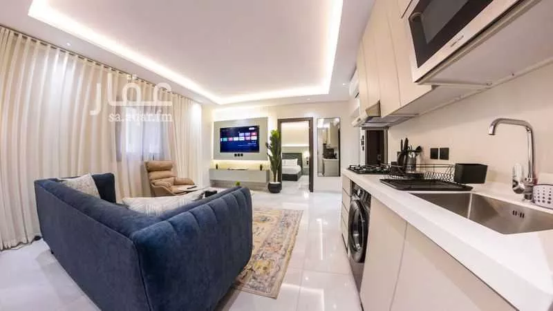 شقة 1 غرف في الروضة 3