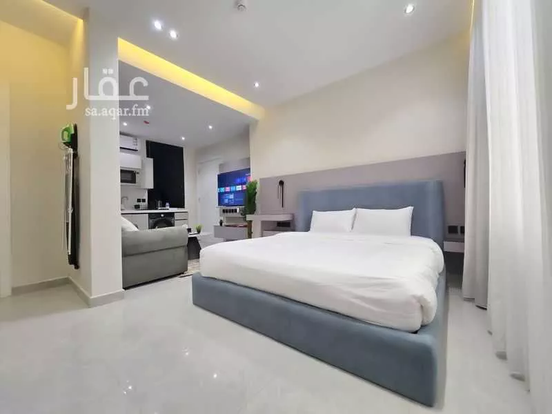 شقة 1 غرف في النرجس 1