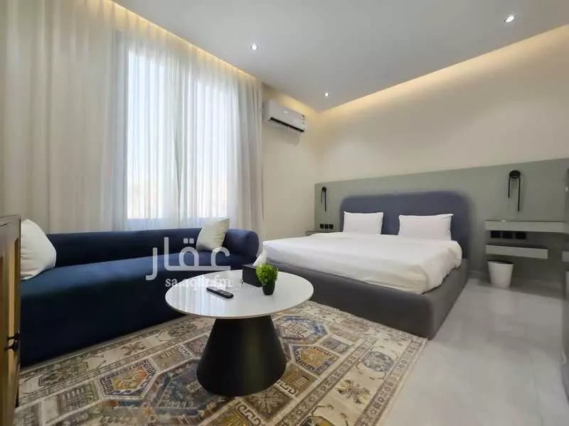 شقة 1 غرف في النرجس 4