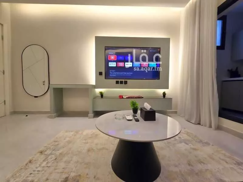 شقة 1 غرف في النرجس 5