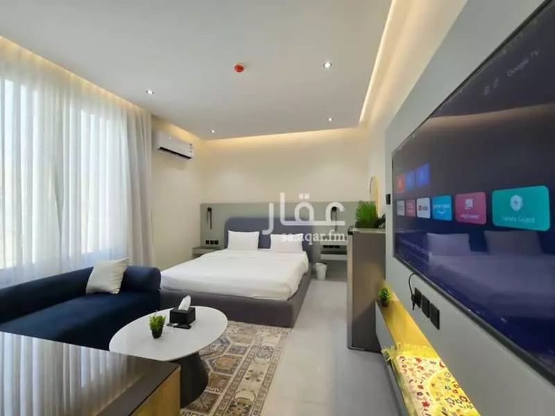 شقة 1 غرف في النرجس 5