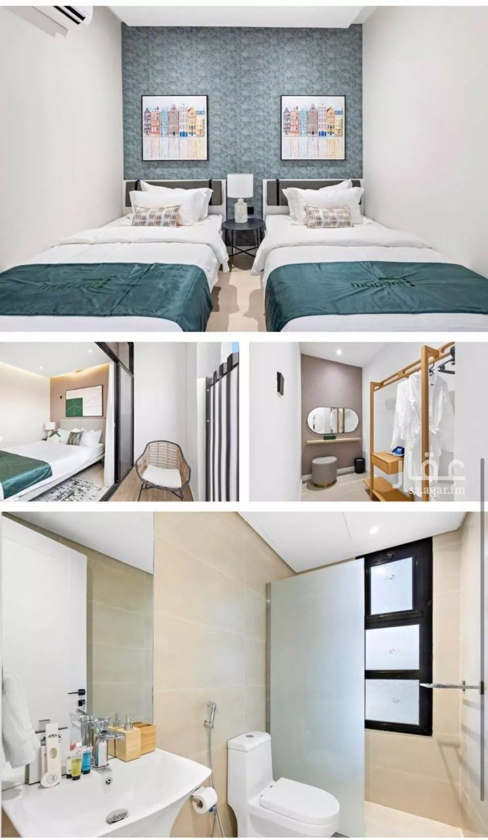 شقة 3 غرف في الملقا 2