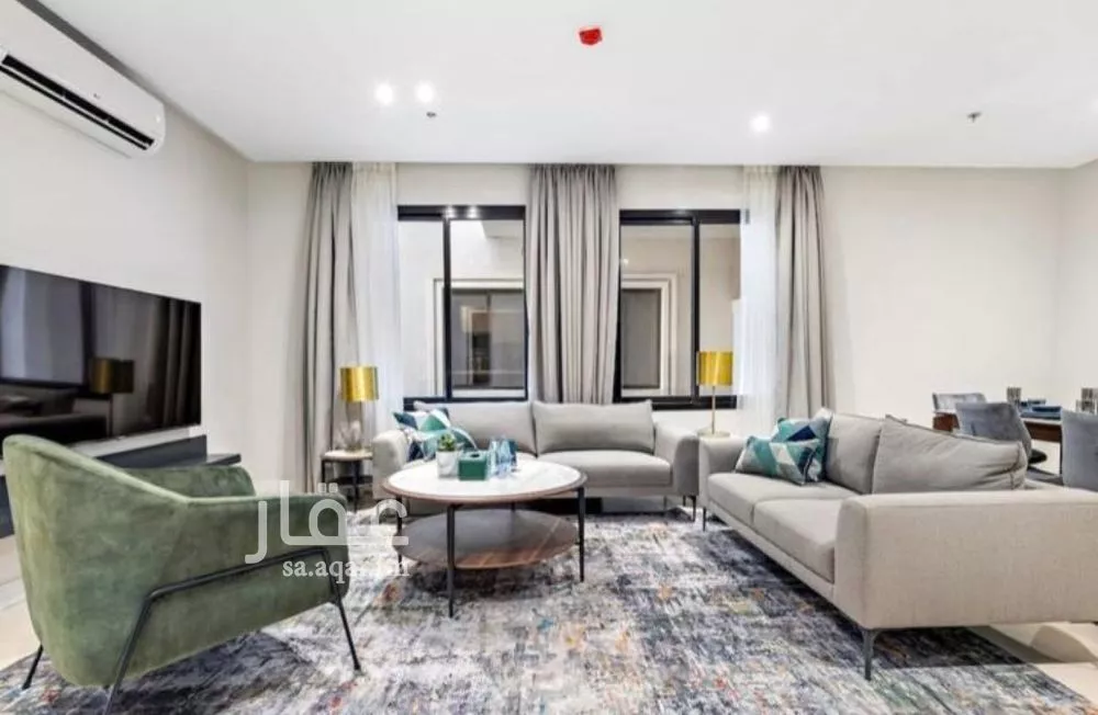 شقة 3 غرف في الملقا 4