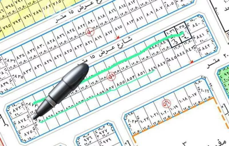 أرض 310 م² في الرمال 2