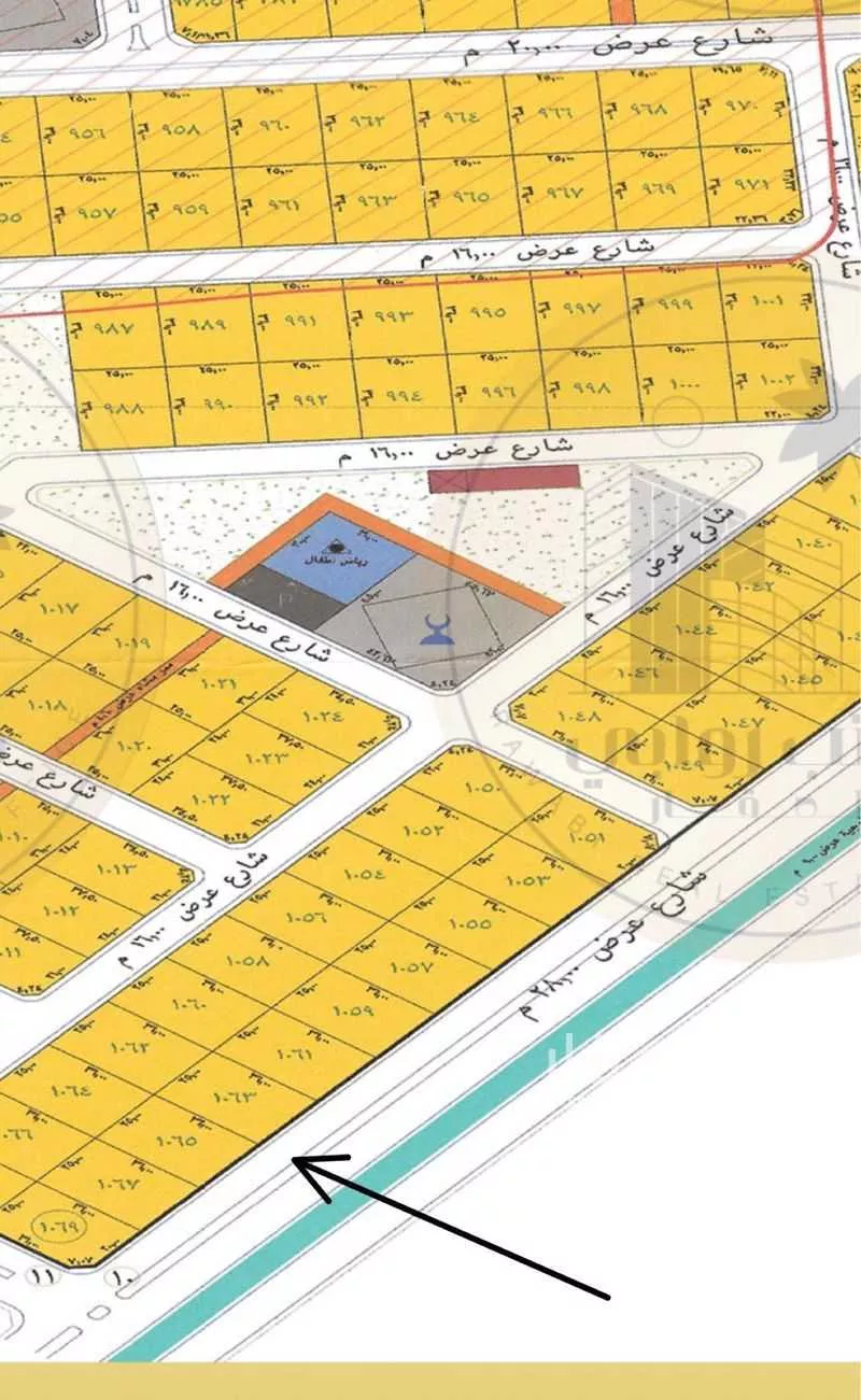 أرض 450 م² في المسرة 3