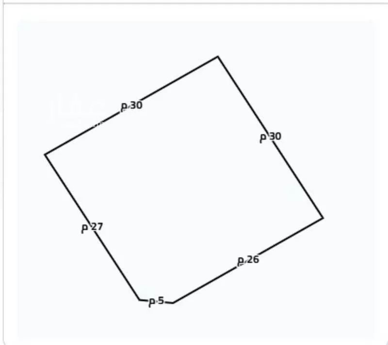 أرض 894 م² في الملك فهد 3