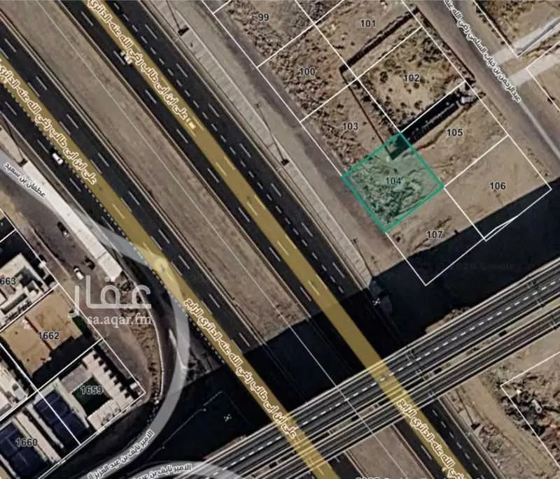 أرض 656 م² في الملك فهد