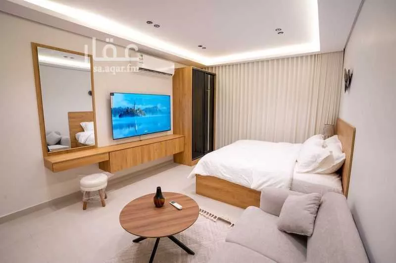 شقة 2 غرف في العقيق 4