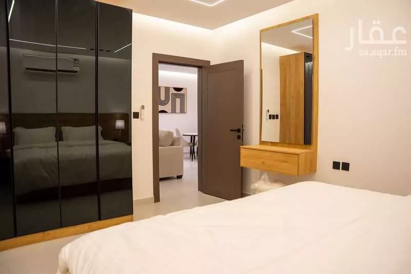 شقة 1 غرف في العقيق 2