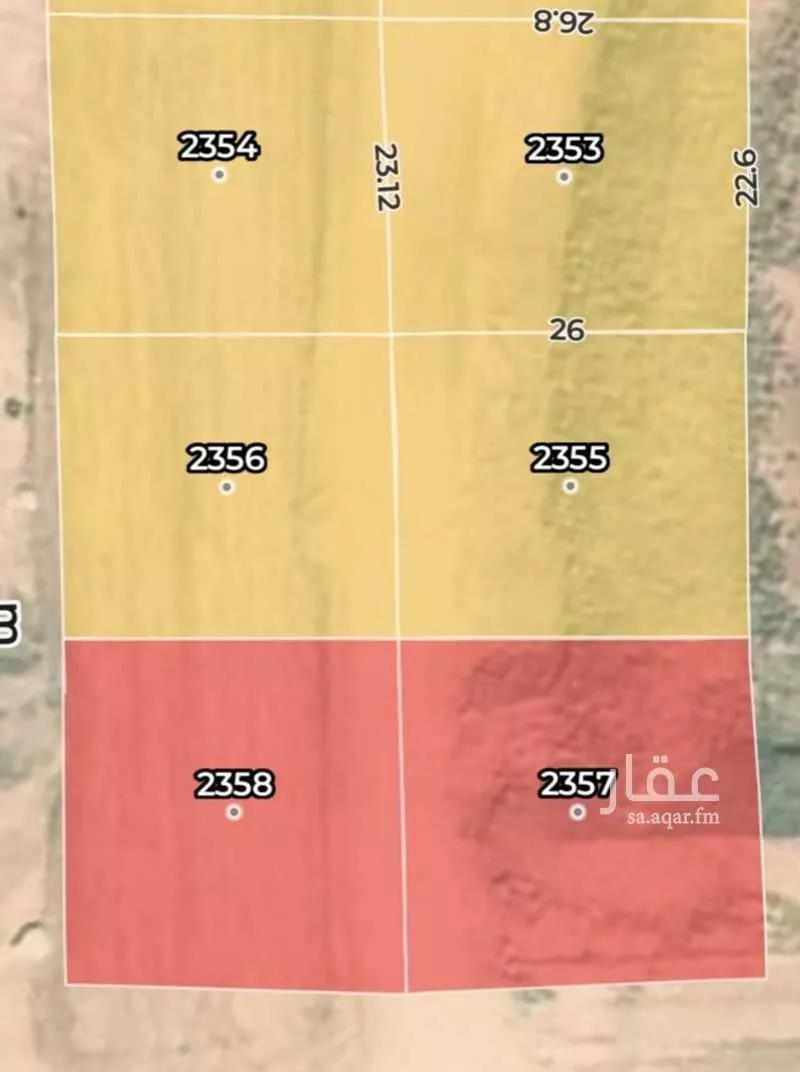 أرض 625 م² في ديراب 2