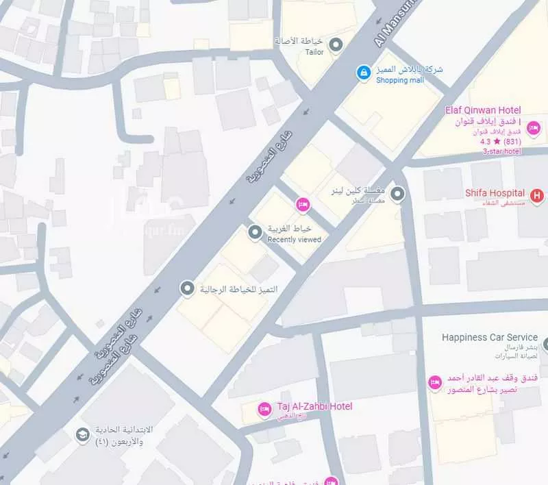 أرض 652 م² في الهنداوية 4